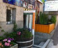 fleurissement de l'atelier de vitrail
