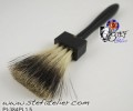 Petit pinceau blaireau pour peinture sur verre