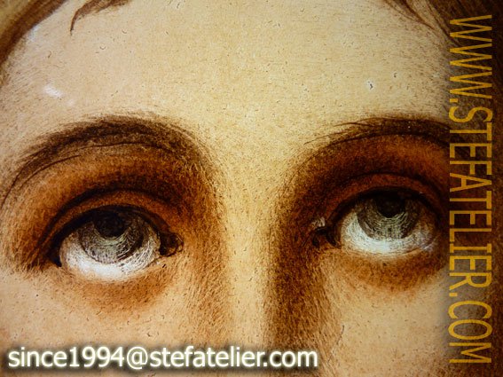 restauration vitrail Jeanne d'Arc