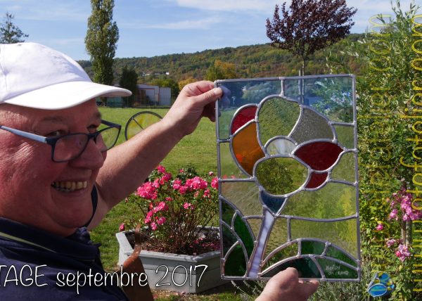 stage de vitrail au plomb