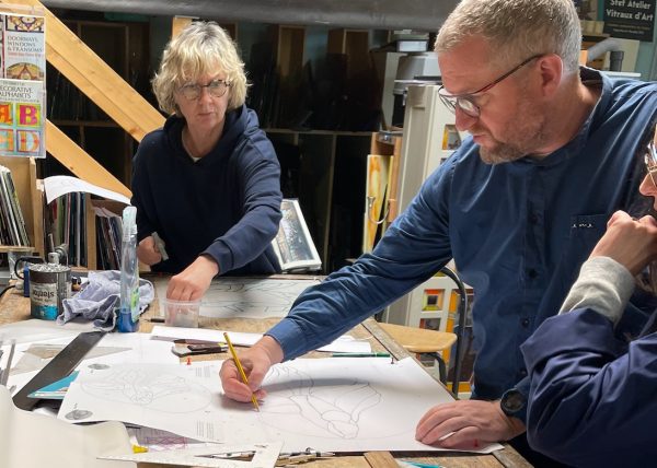 stef atelier stage de vitrail