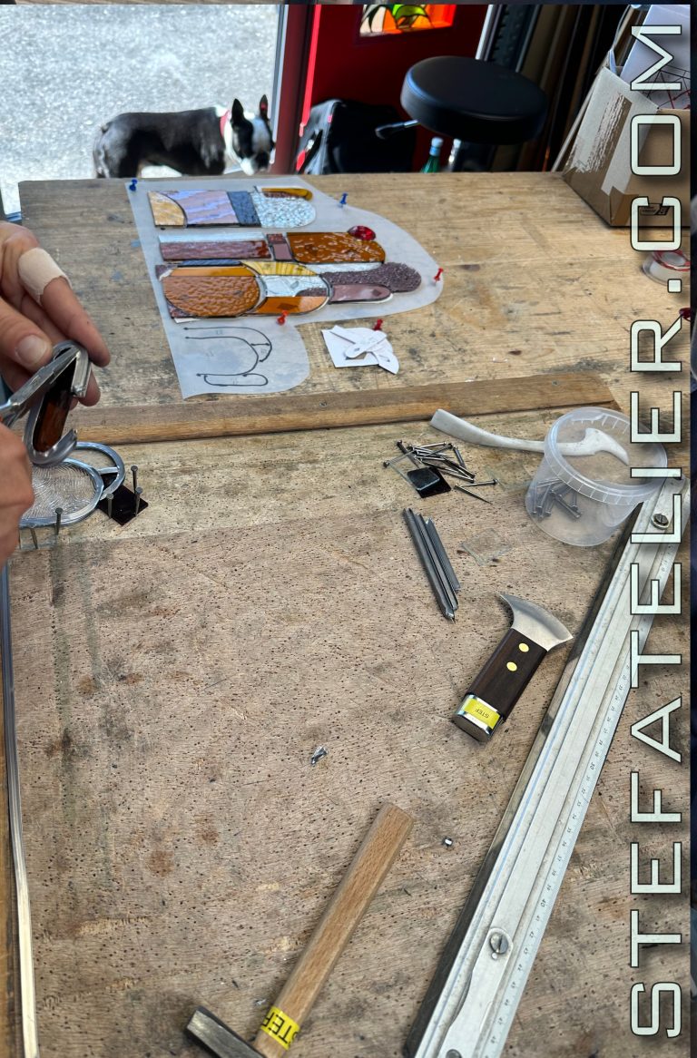 stage de vitrail du mois de mai 2023