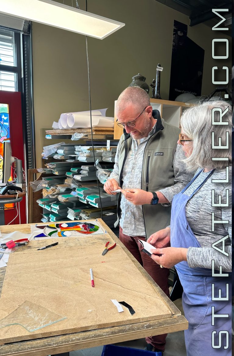 stage de vitrail du mois de mai 2023